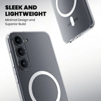 Anti-Yellow Magsafe Clear Case Samsung S Series - Galaxy S24