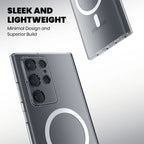 Anti-Yellow Magsafe Clear Case Samsung S Series - Galaxy S22 Ultra