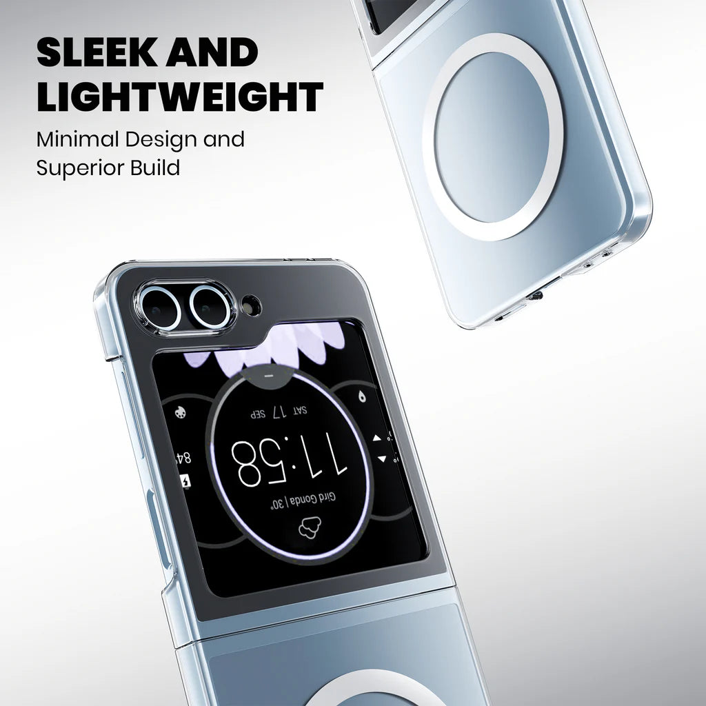 Anti-Yellow Magsafe Clear Case Samsung Z Series - Galaxy Z Flip5
