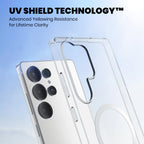 Anti-Yellow Magsafe Clear Case Samsung S Series - Galaxy S22 Ultra