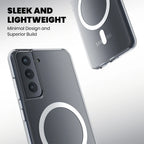 Anti-Yellow Magsafe Clear Case Samsung S Series - Galaxy S22+