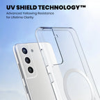 Anti-Yellow Magsafe Clear Case Samsung S Series - Galaxy S21+