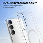 Anti-Yellow Magsafe Clear Case Samsung S Series - Galaxy S25 Edge