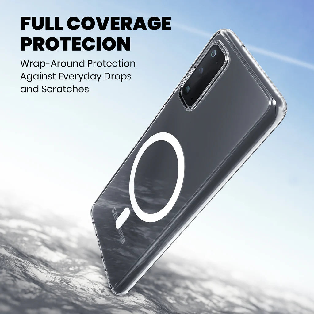 Anti-Yellow Magsafe Clear Case Samsung S Series - Galaxy S20 FE