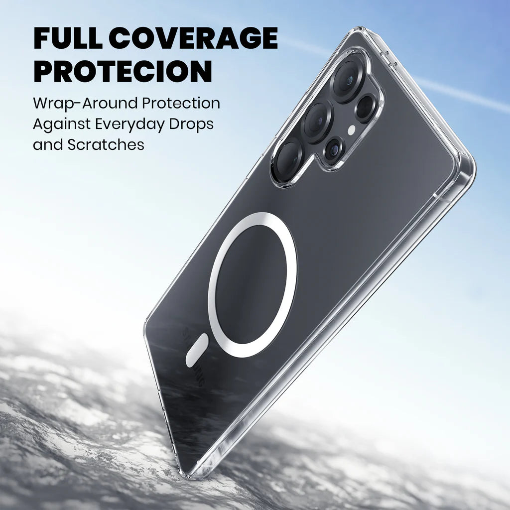 Anti-Yellow Magsafe Clear Case Samsung S Series - Galaxy S25 Ultra