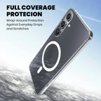 Anti-Yellow Magsafe Clear Case Samsung S Series - Galaxy S25