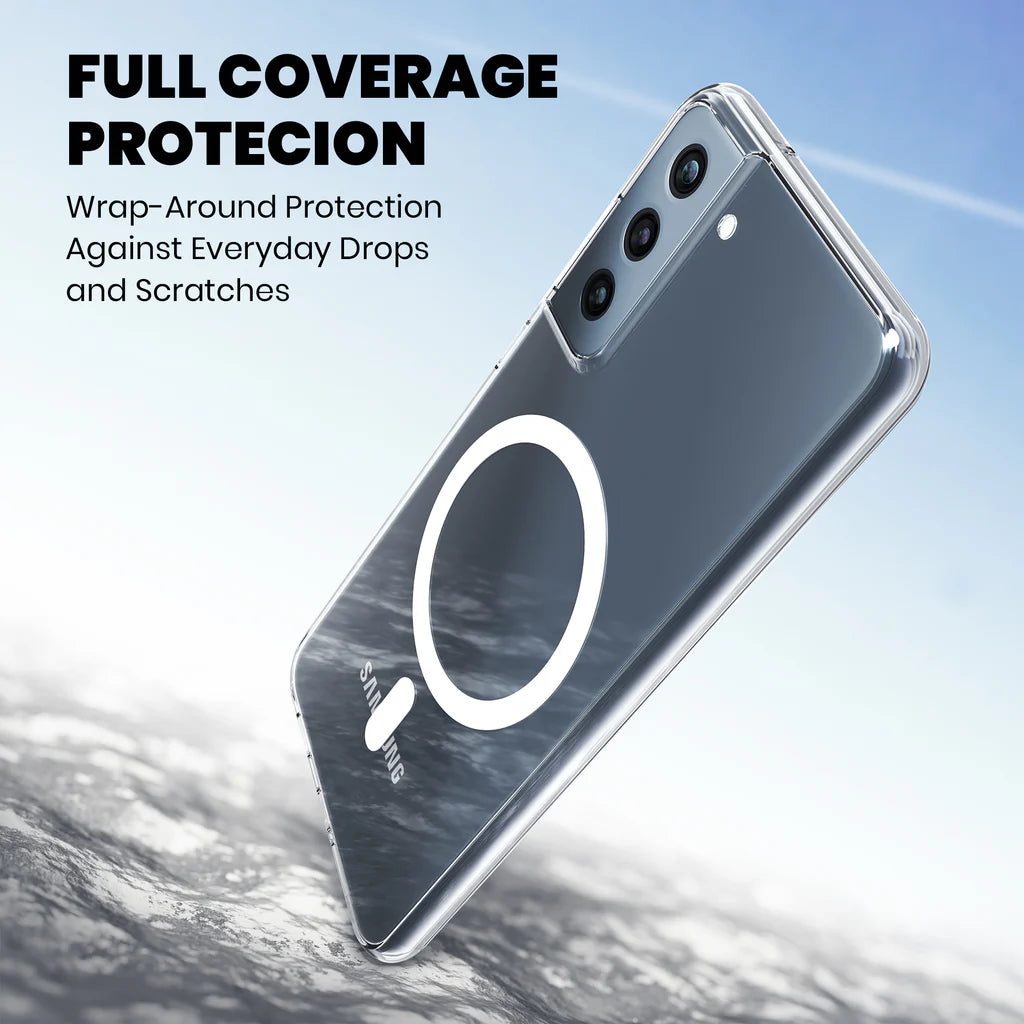 Anti-Yellow Magsafe Clear Case Samsung S Series - Galaxy S21 FE