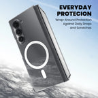 Anti-Yellow Magsafe Clear Case Samsung Z Series - Galaxy Z Fold3