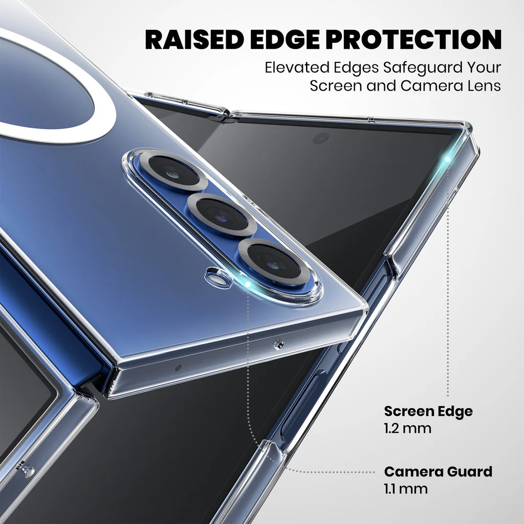 Anti-Yellow Magsafe Clear Case Samsung Z Series - Galaxy Z Fold6