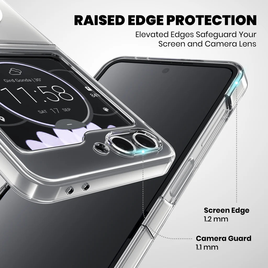 Anti-Yellow Magsafe Clear Case Samsung Z Series - Galaxy Z Flip3