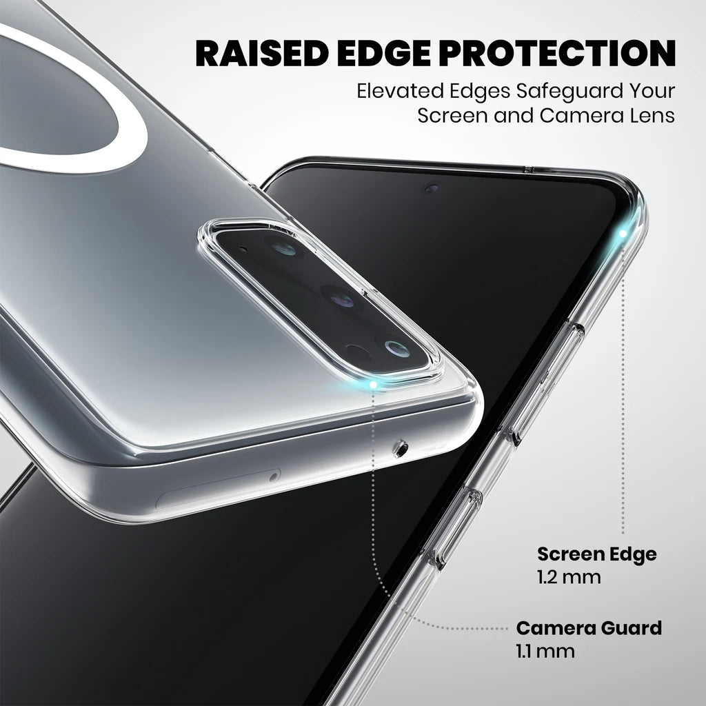 Anti-Yellow Magsafe Clear Case Samsung S Series - Galaxy S20 FE