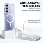 Anti-Yellow Magsafe Clear Case Samsung S Series - Galaxy S24 FE