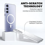 Anti-Yellow Magsafe Clear Case Samsung S Series - Galaxy S25 Edge