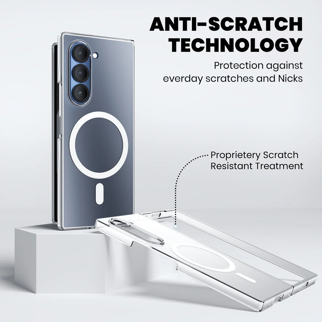 Anti-Yellow Magsafe Clear Case Samsung Z Series - Galaxy Z Fold6