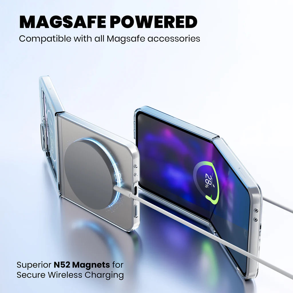 Anti-Yellow Magsafe Clear Case Samsung Z Series - Galaxy Z Flip4