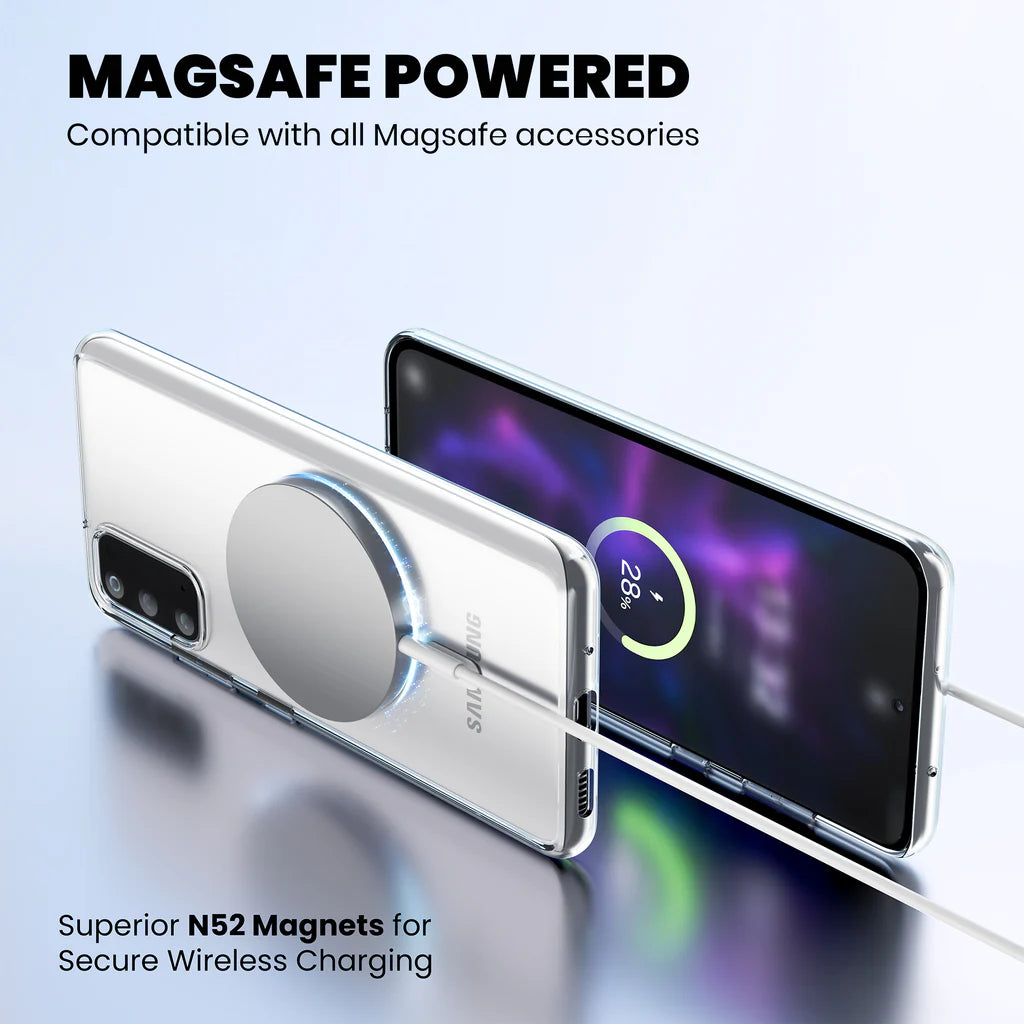 Anti-Yellow Magsafe Clear Case Samsung S Series - Galaxy S20 FE