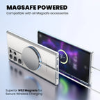 Anti-Yellow Magsafe Clear Case Samsung S Series - Galaxy S22 Ultra