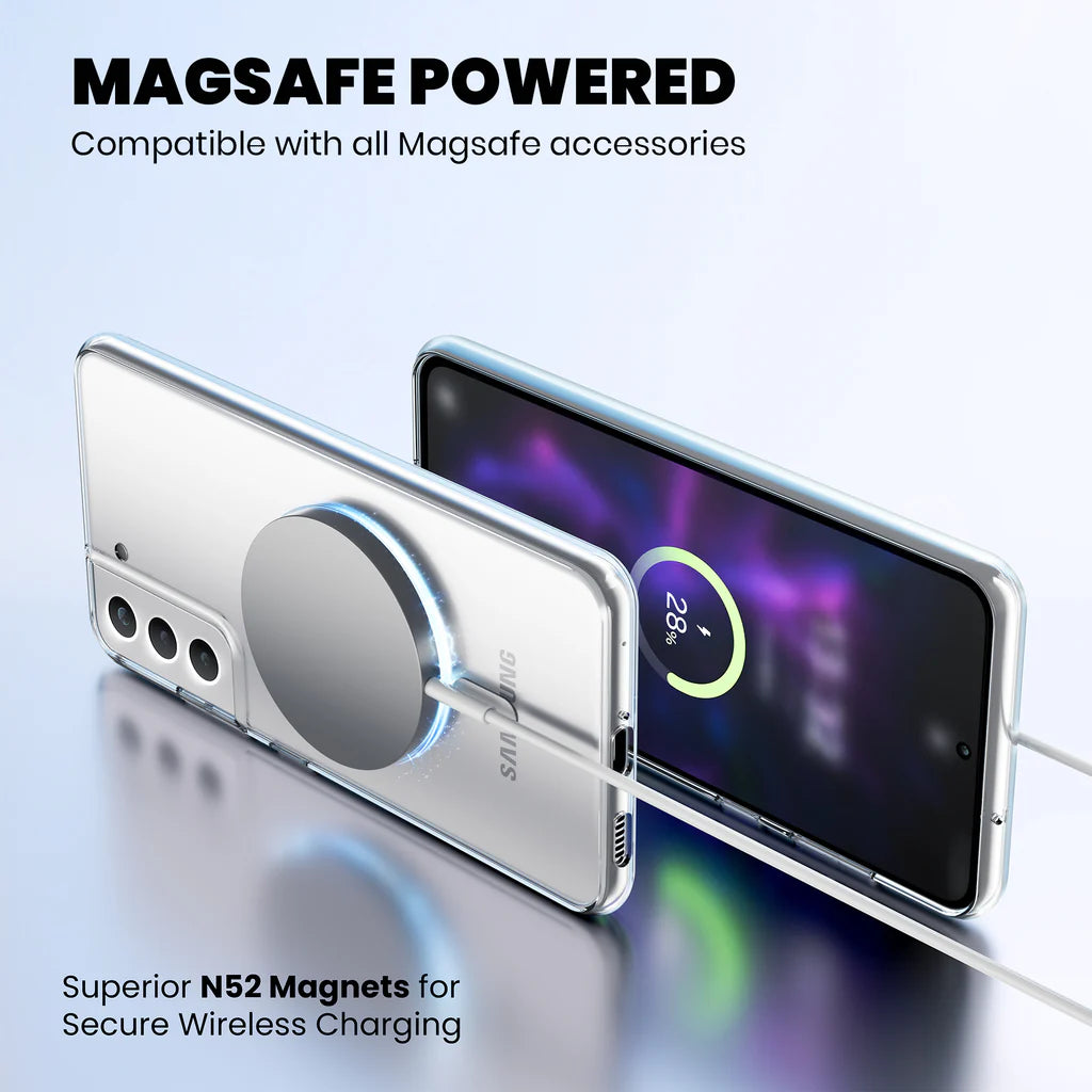 Anti-Yellow Magsafe Clear Case Samsung S Series - Galaxy S21 Ultra