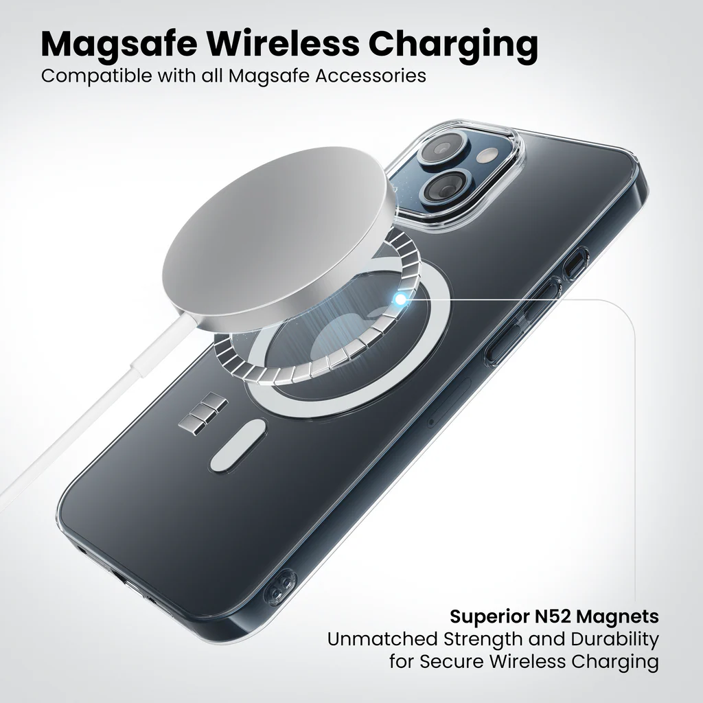 Anti-Yellow Magsafe Clear Case - iPhone 13