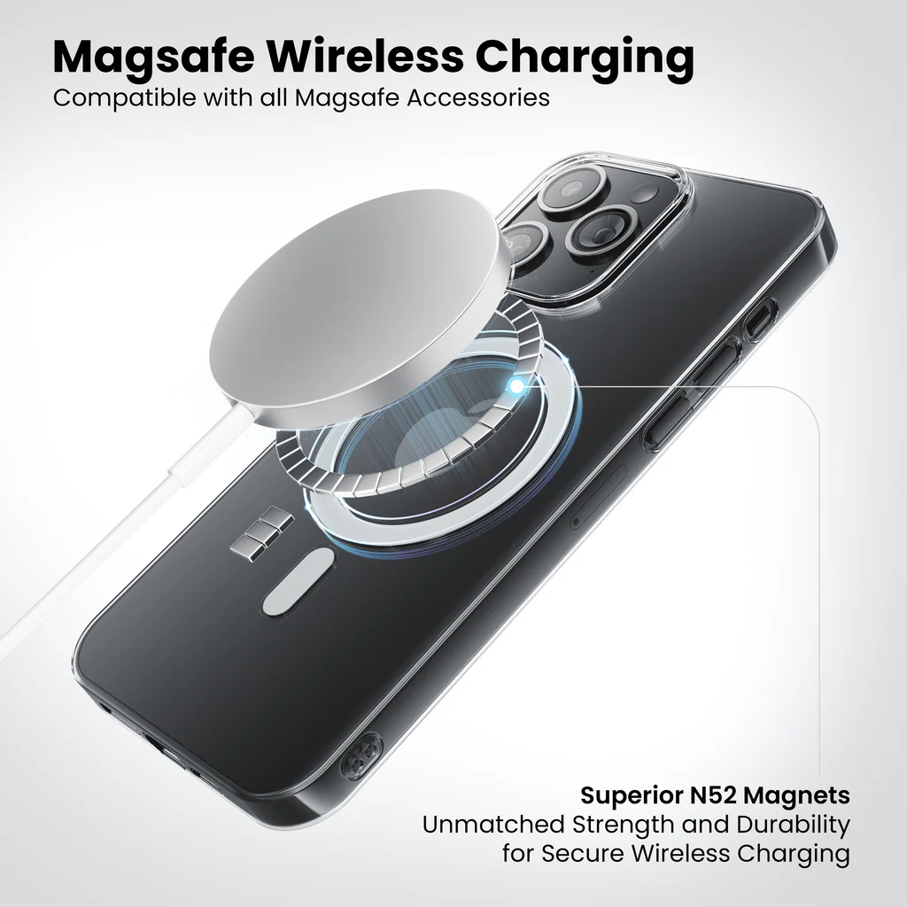 Anti-Yellow Magsafe Clear Case - iPhone 14 Pro Max