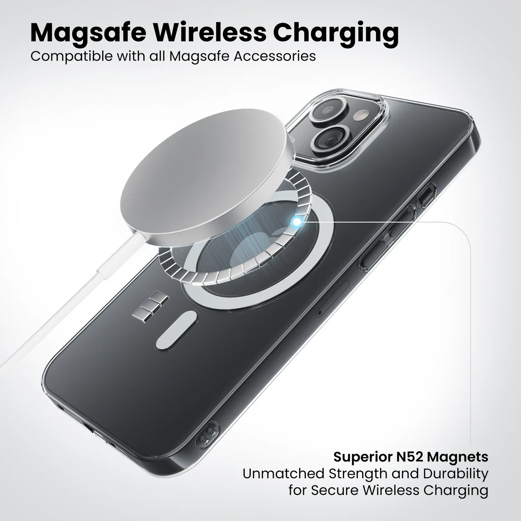 Anti-Yellow Magsafe Clear Case - iPhone 15