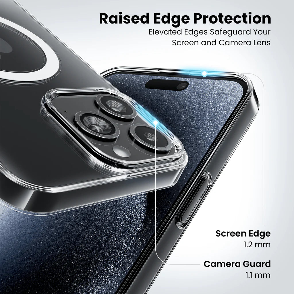 Anti-Yellow Magsafe Clear Case - iPhone 15 Pro