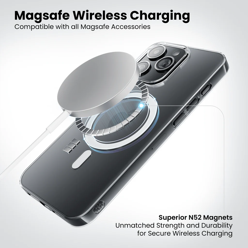 Anti-Yellow Magsafe Clear Case - iPhone 15 Pro
