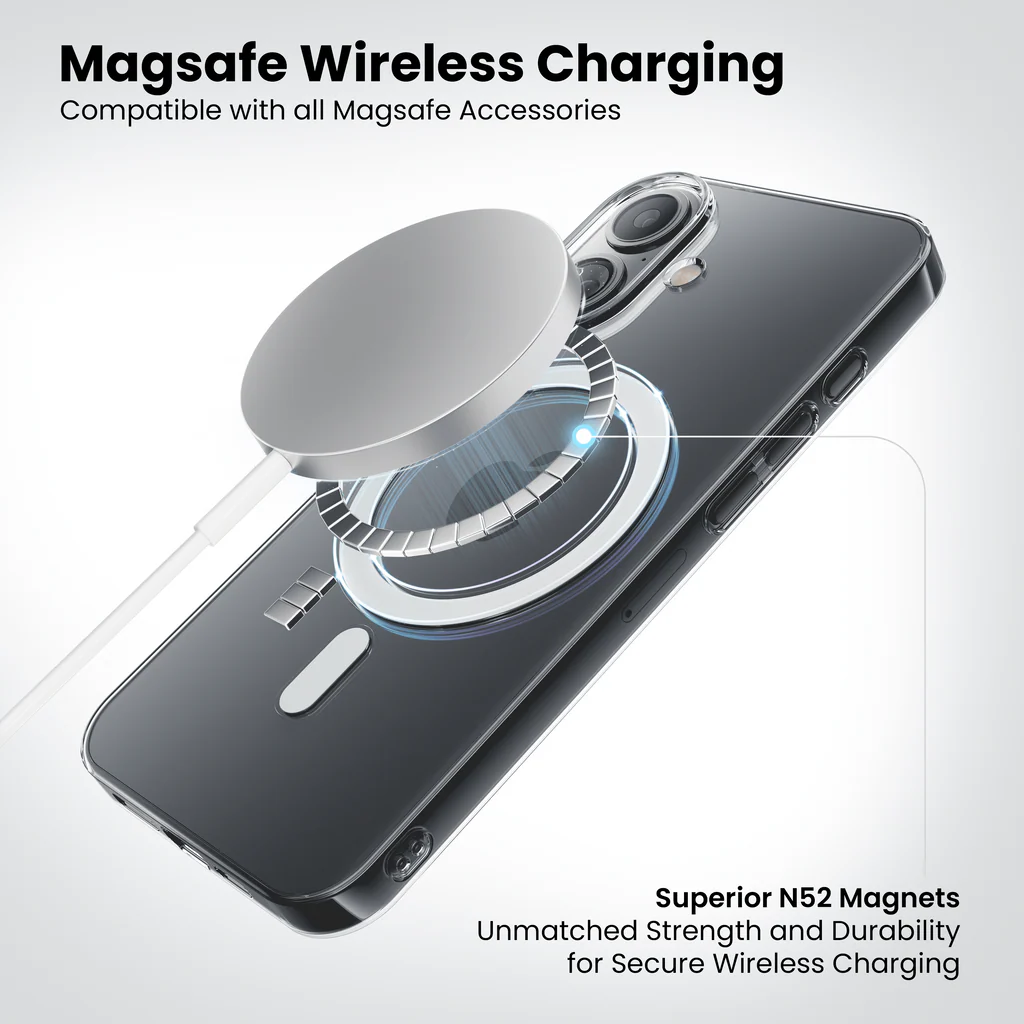 Anti-Yellow Magsafe Clear Case - iPhone 16